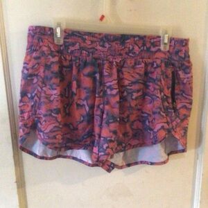 Lululemon Athletica Pink and Purple Athletic Shorts